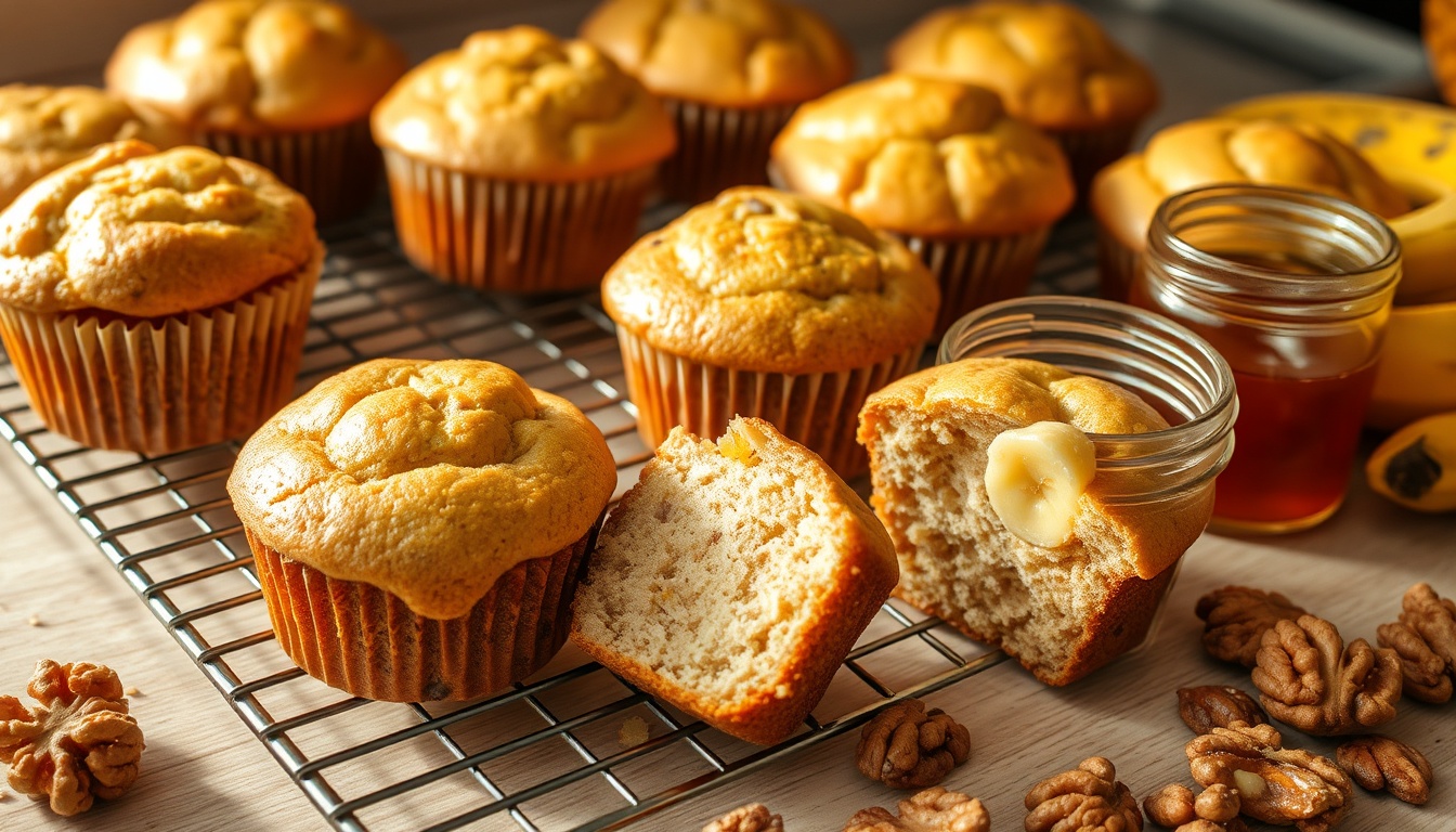 Honey Banana Muffins: Moist No-Sugar Recipe (6 Mix-In Ideas)