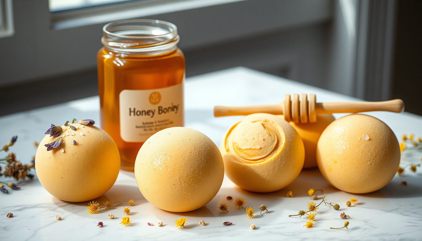 Honey Bath Bombs Recipe: 5 DIY Formulas for Silky, Moisturizing Baths