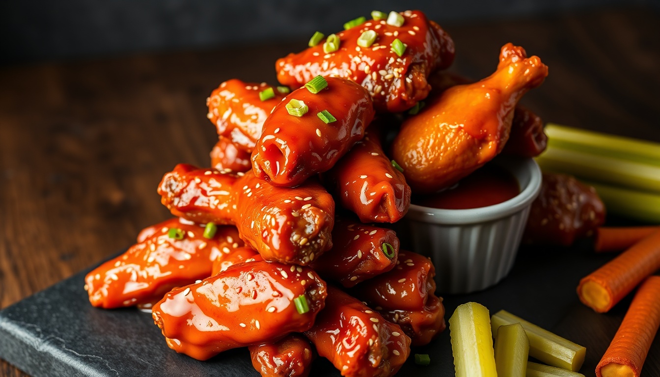 Honey BBQ Wings: Crispy Baked Recipe (5 Sauce Variations)