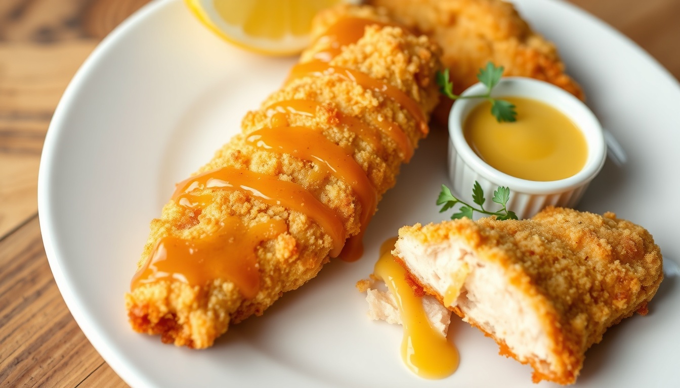 Honey Chicken Tenders: Crispy Baked Recipe (5 Dipping Sauces)