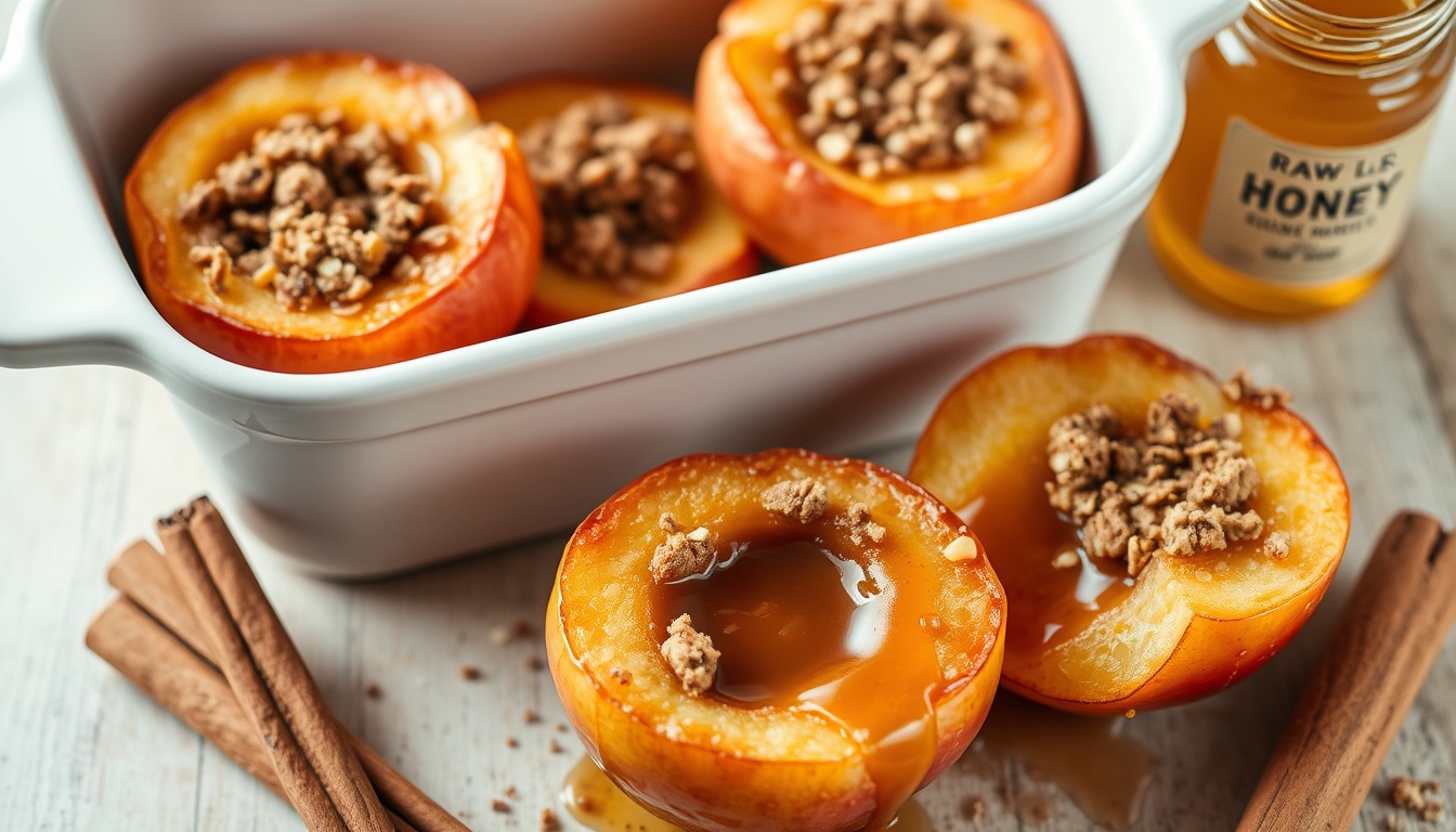 Honey Cinnamon Baked Apples: Easy Warm Dessert (5 Topping Ideas)