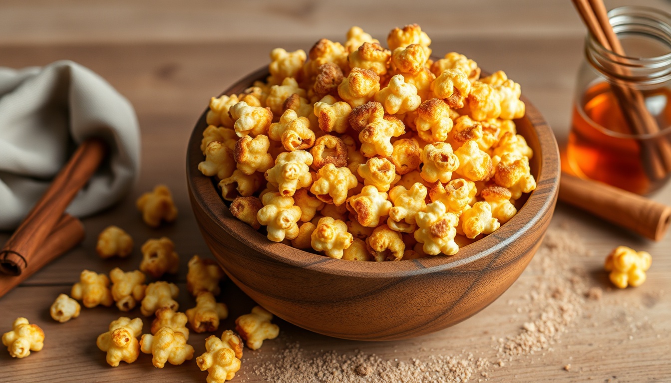 Honey Cinnamon Popcorn: Easy Stovetop Recipe (5 Flavor Twists)