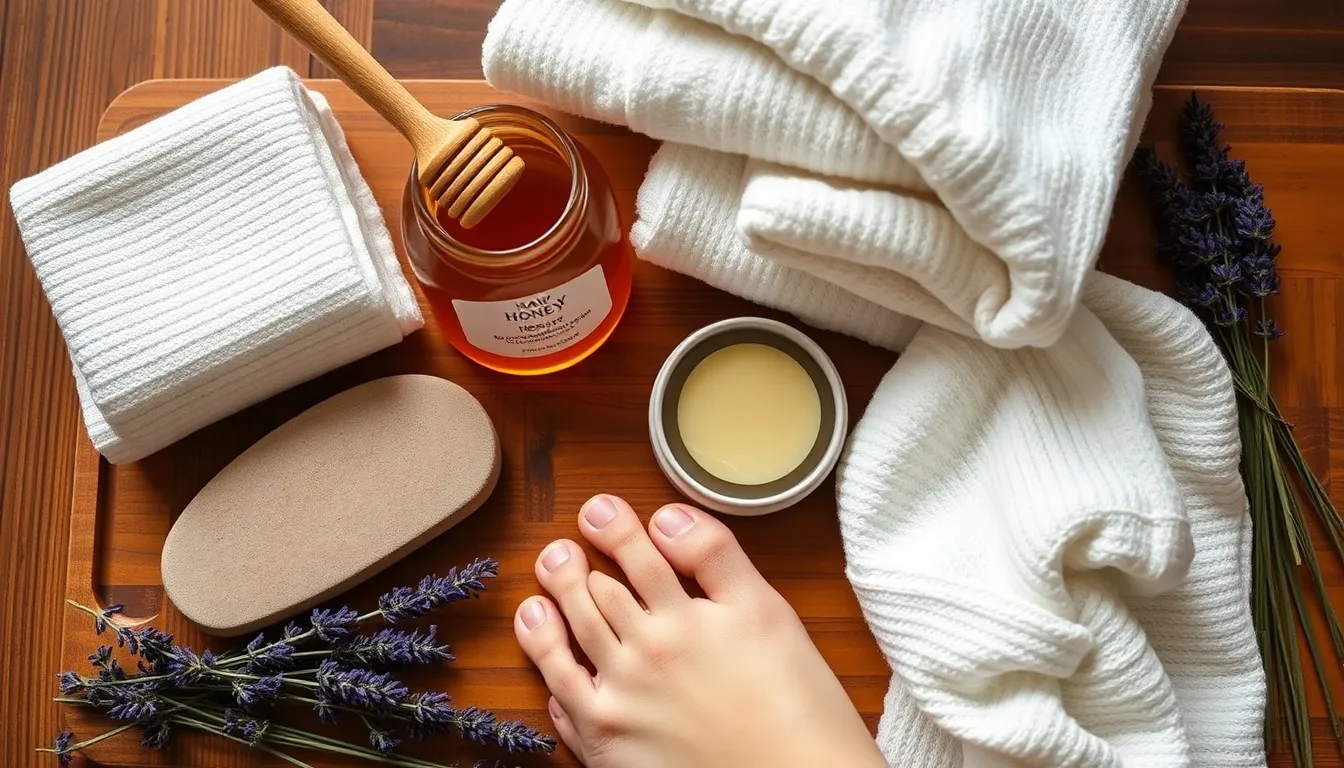 Honey for Cracked Heels: 5 DIY Foot Treatments That Actually Work