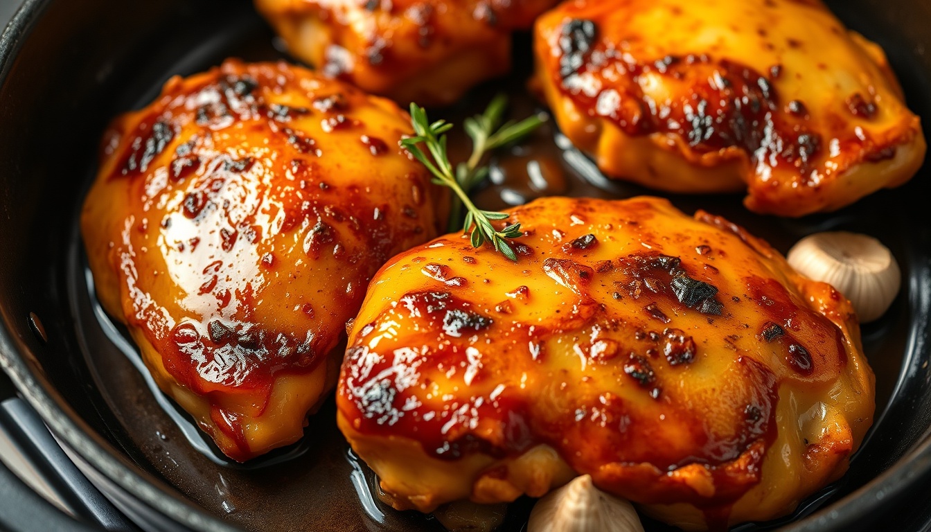 Honey Garlic Chicken Thighs: Crispy Skin, Juicy Recipe (5 Variations)