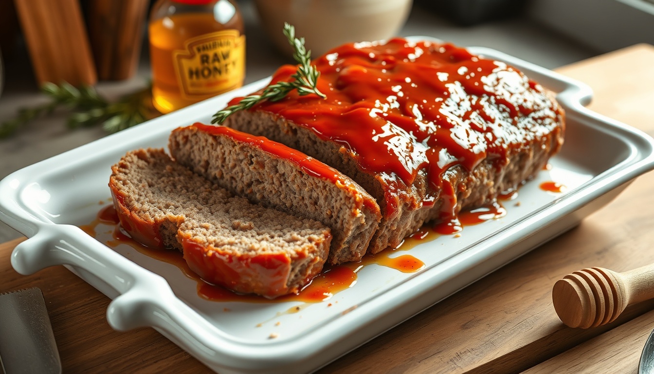 Honey Glazed Meatloaf: Classic Comfort Food (Best Glaze Ever)