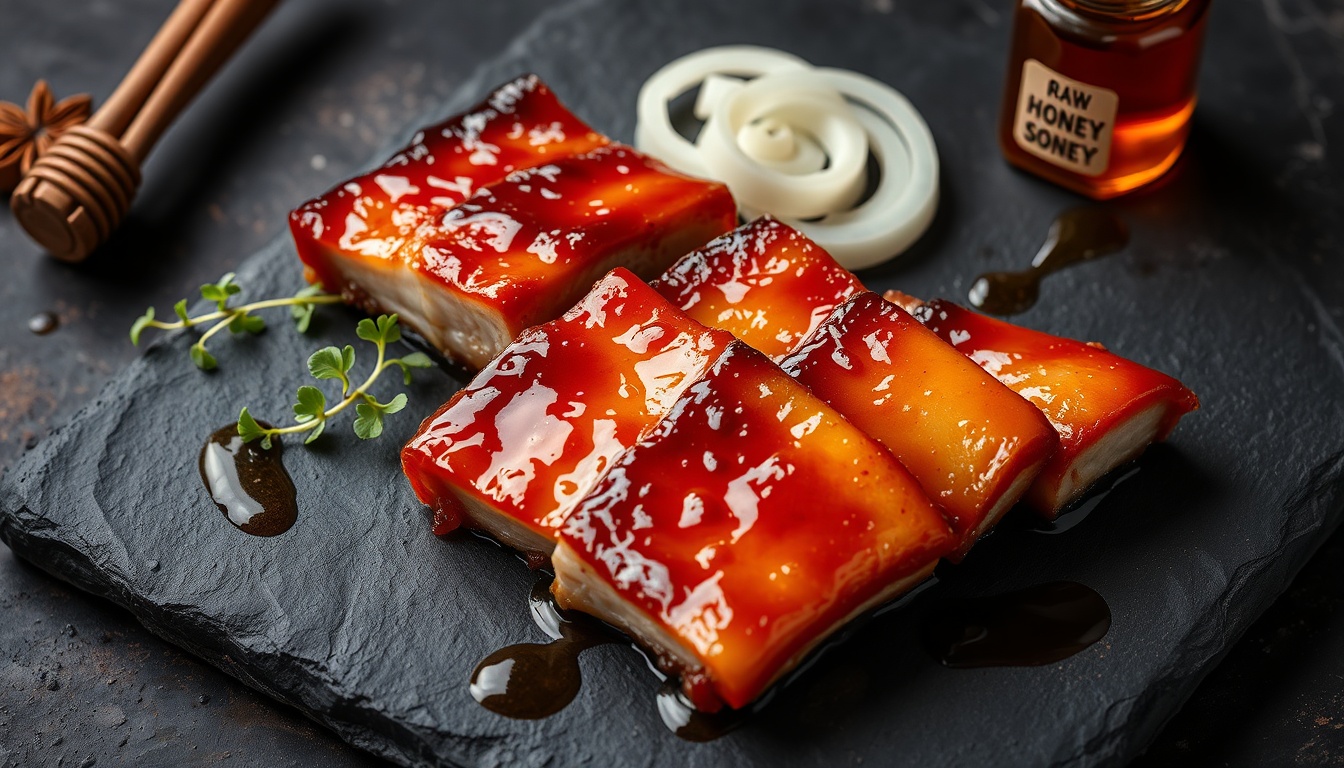 Honey Glazed Pork Belly: Crispy-Sticky Oven Recipe (4 Glaze Variations)