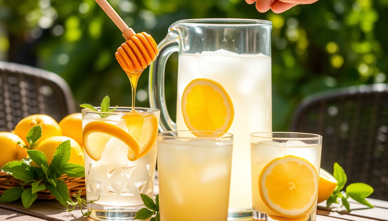 Honey Lemonade: Classic Recipe Plus 6 Refreshing Twists