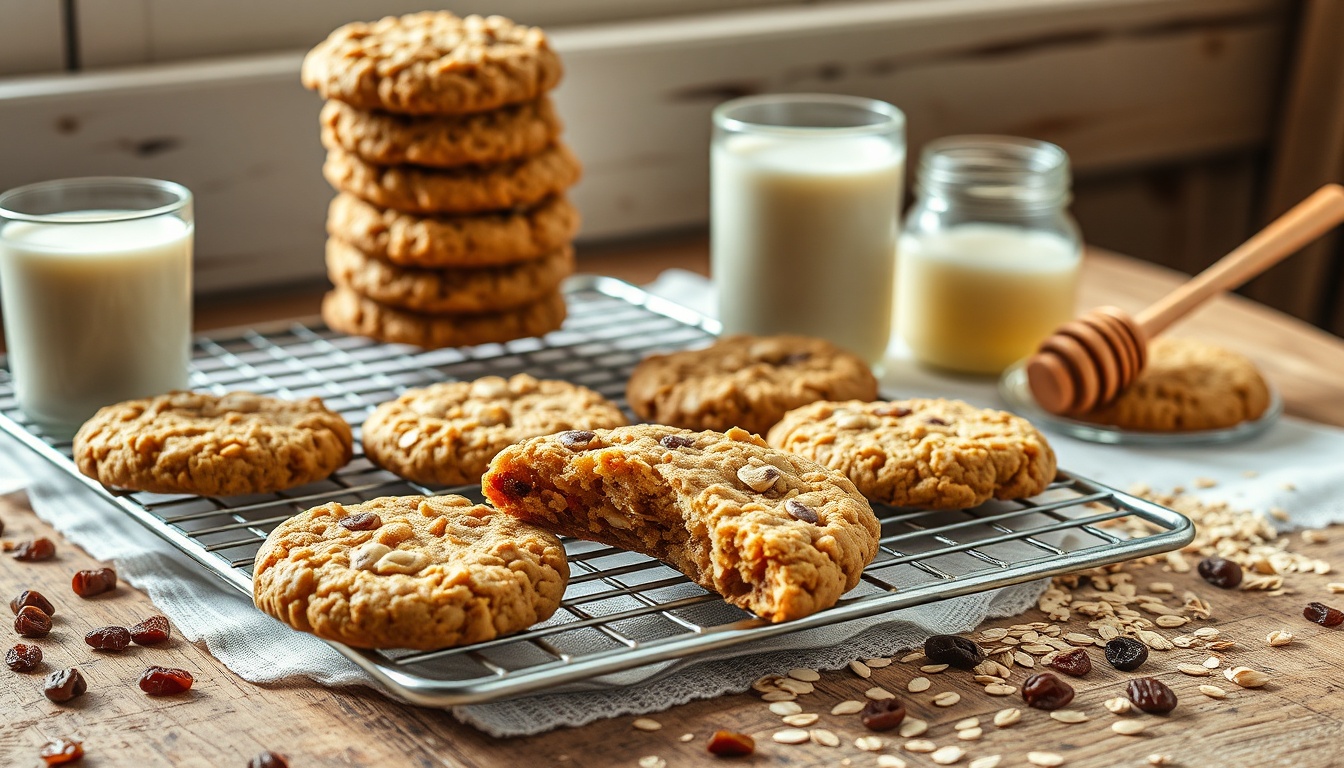 Honey Oatmeal Cookies: Chewy, No-Refined-Sugar Recipe (5 Variations)