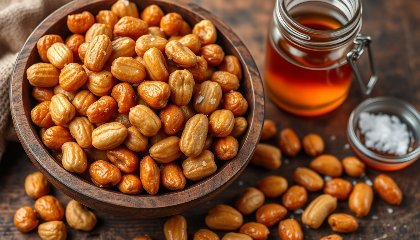 Honey Roasted Peanuts: Crunchy Homemade Recipe (5 Variations)