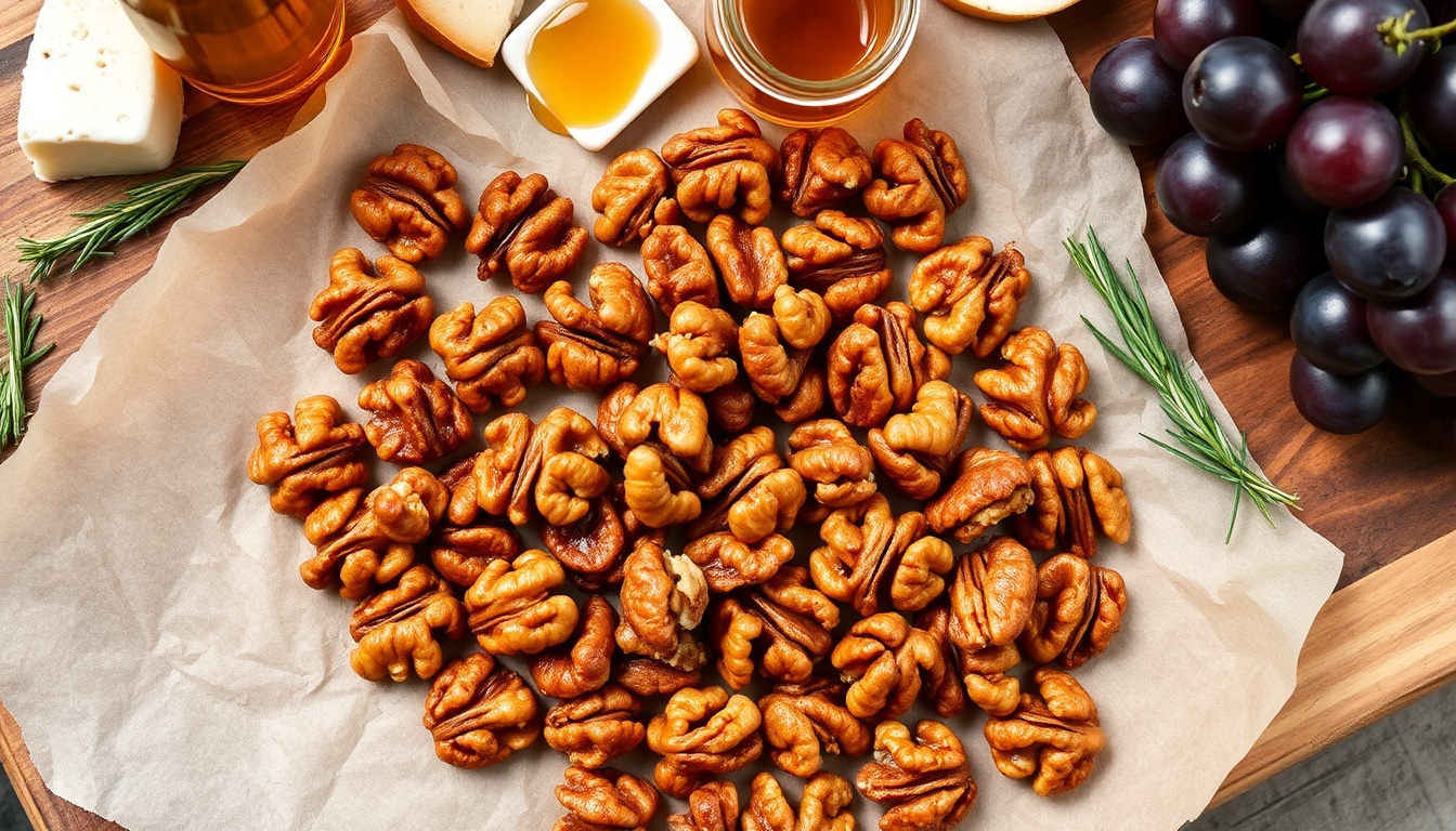 Honey Roasted Walnuts: Crunchy Oven Recipe (Sweet & Savory)