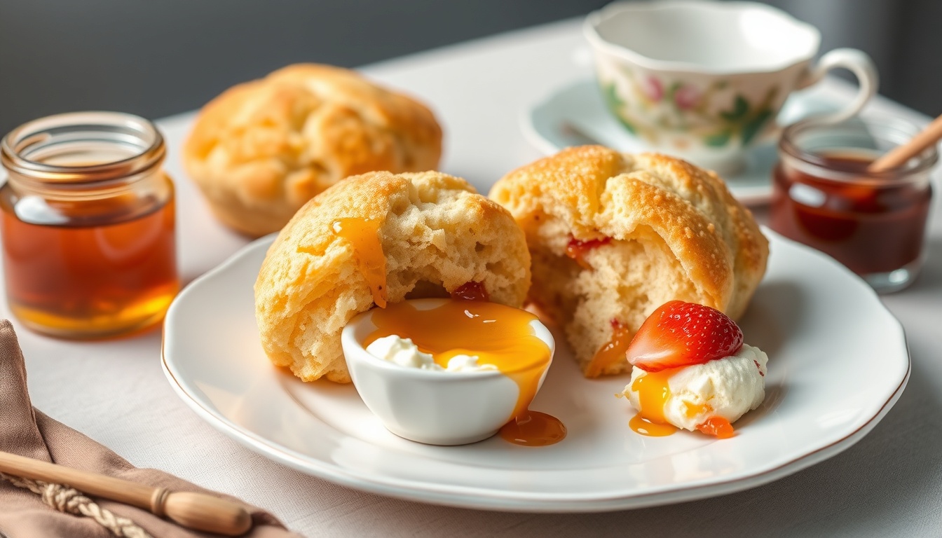 Honey Scones: Tender Buttery Recipe (5 Flavor Variations)