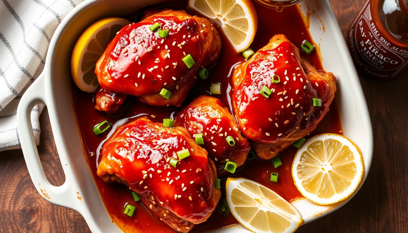 Honey Sriracha Chicken: Crispy Baked Recipe (4 Variations)