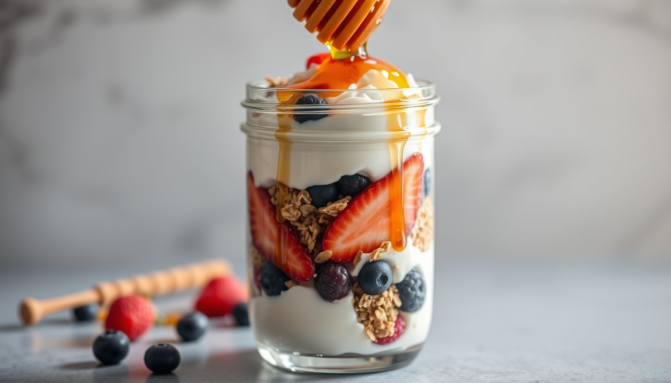 Honey Yogurt Parfait: Easy Layered Recipe (5 Seasonal Combos)