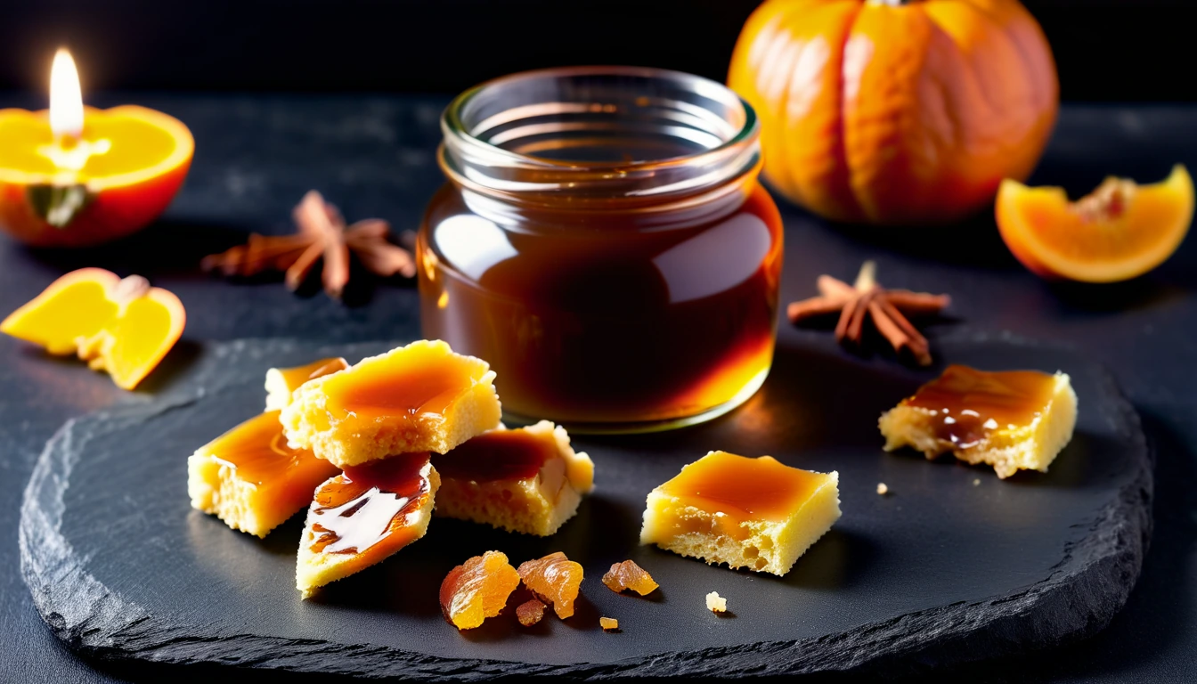 Honeycomb Toffee Recipe: Honey Sponge Candy for Halloween (300°F Hard Crack)