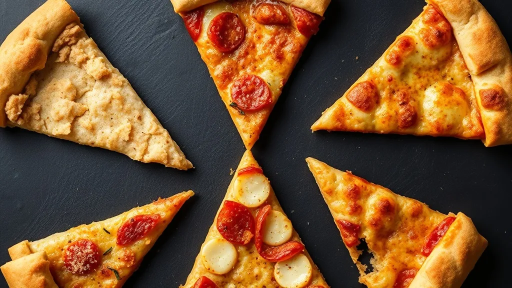 Honey pizza crust variations from thin and crispy to thick Sicilian pan style