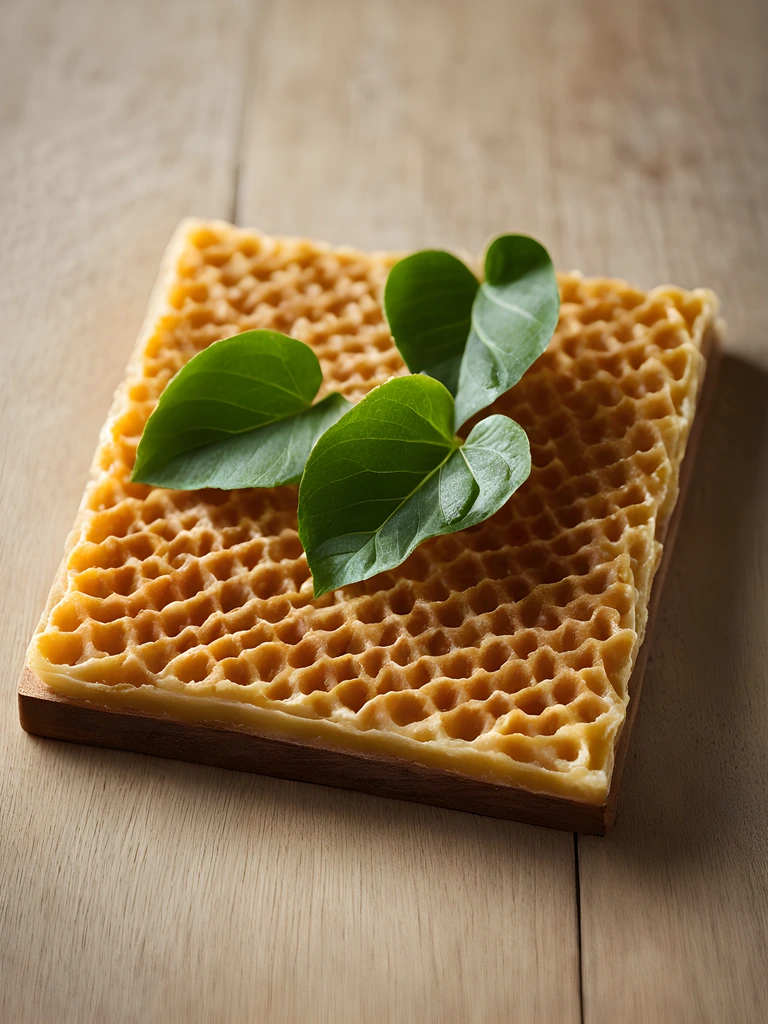 Ames Farm Basswood Raw Comb Honey (Linden) — Linden honey from USA