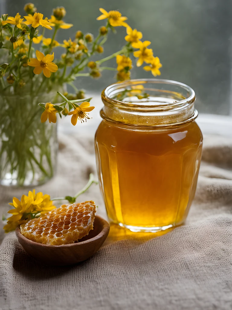 Bee Friends Farm Chunk Comb Honey — Wildflower honey from USA
