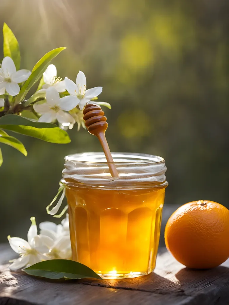 Mitchem Bee Company Raw, Unfiltered Florida Orange Blossom Honey — Orange Blossom honey from USA
