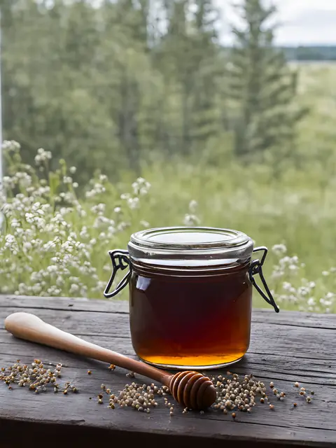 Oneroot Natural Raw Buckwheat Honey