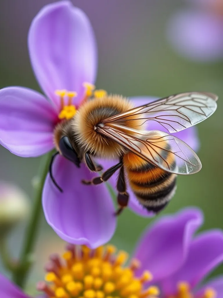 How Do Bees Collect Nectar?