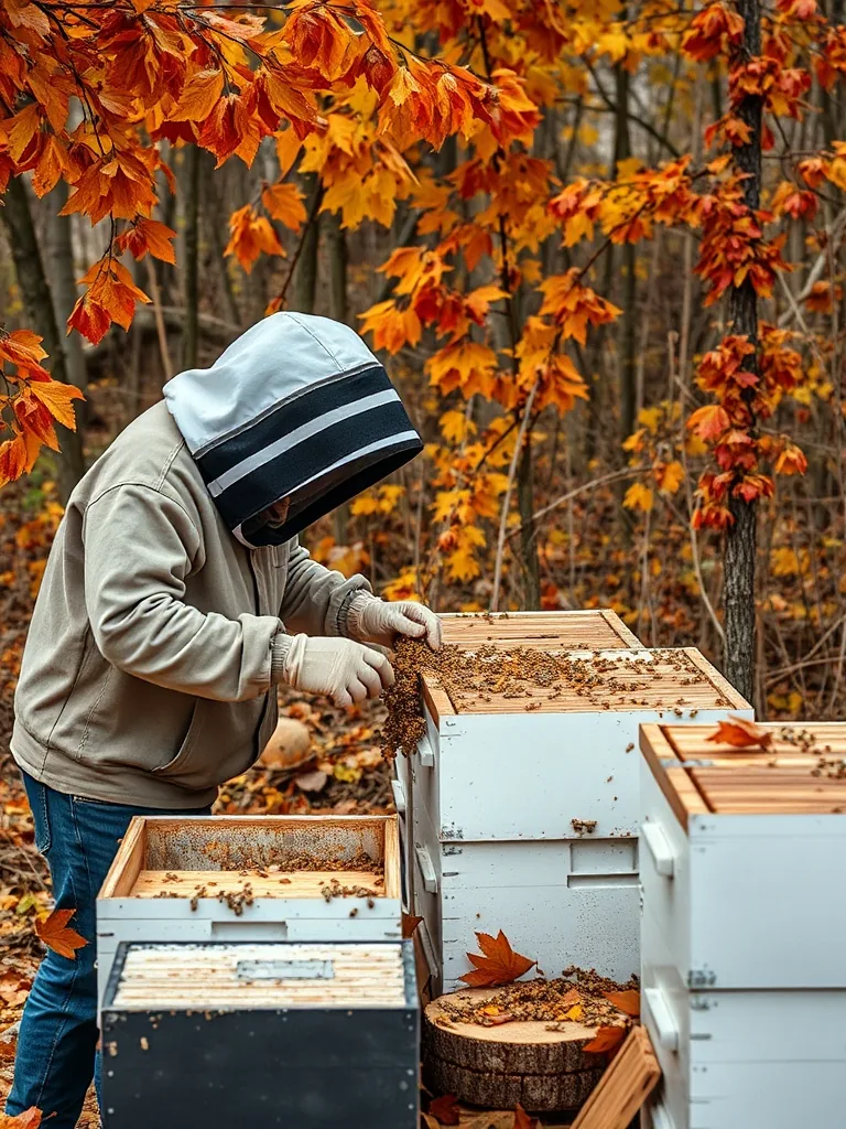 Fall honey season