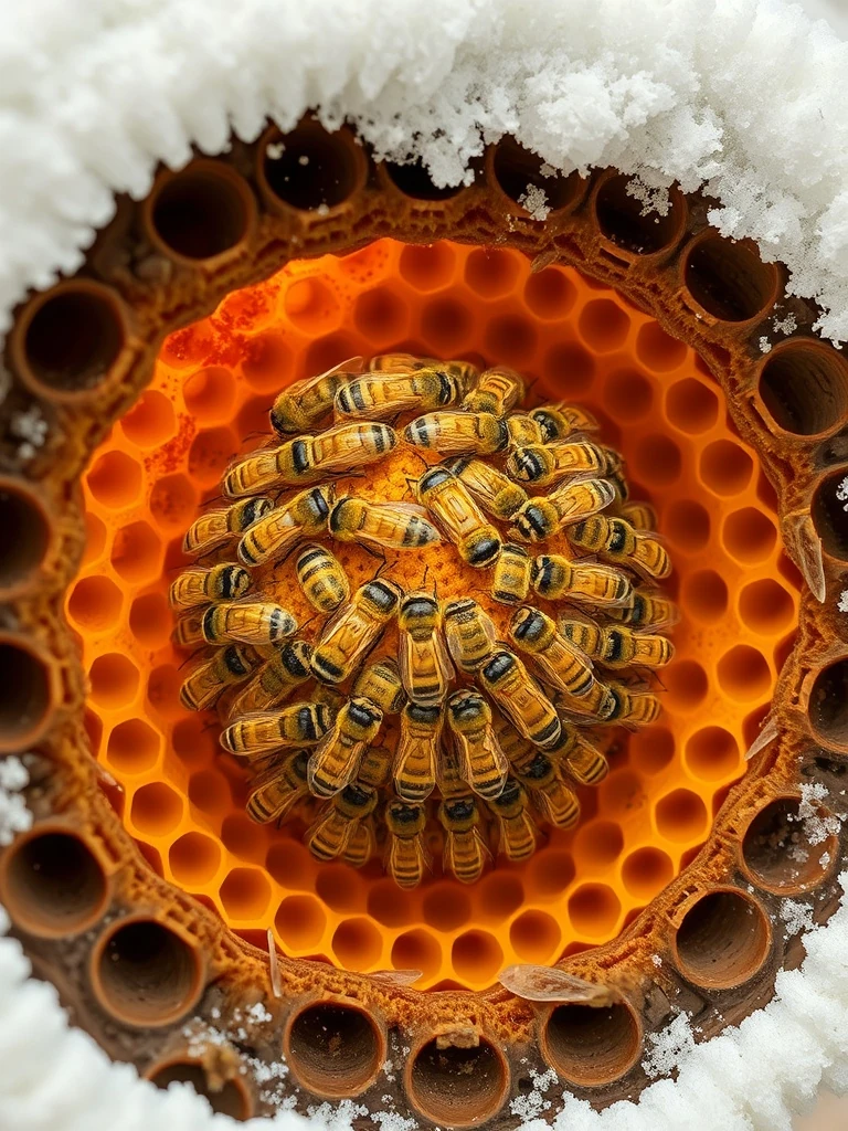 Winter honey season