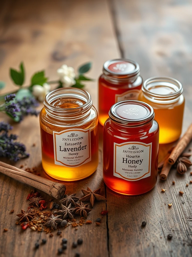Infused honey